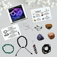 thumbnail image 4 of Cancer Healing Crystal Set, Zodiac Birthstone Premium Kit for Gift, 4 of 5