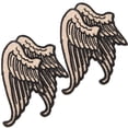 thumbnail image 3 of 2 Pairs Wing Patch Embroidered Patch Sewing Clothes Patch for Jackets Backpacks Hats, 3 of 8