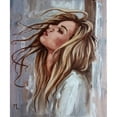 thumbnail image 3 of Luniak, Monika 20x23 Black Modern Framed Museum Art Print Titled - I Miss You, 3 of 5