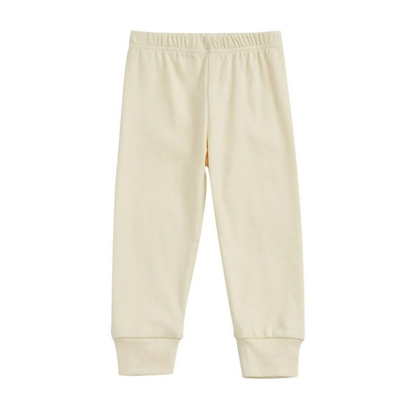 PMVFHDE Clearance Girls Fall Pants The Children's Baby Girls Leisure And Soft Leggings And Toddlers Wear Trousers Beige,5-6 Years