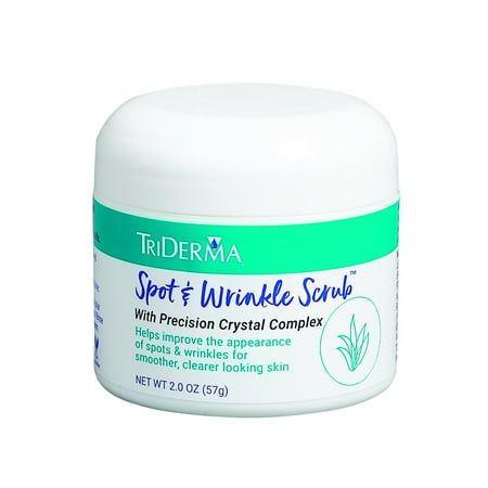 TriDerma Spot & Wrinkle Scrub for face and body