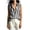 Black, variant on Noric Women's Striped Print Tank Tops Sleeveless V-Neck Collar Casual Summer Trendy Office Blouse