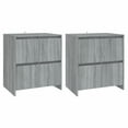 thumbnail image 5 of vidaXL Cabinet 2 Pcs Bar Buffet Console Cabinet with Storage Engineered Wood, 5 of 33