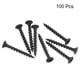 thumbnail image 3 of Tornillos de madera Uxcell #8 x 1 3/8 pulgadas de acero al carbono autoperforantes paquete de 100, 3 of 5