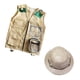thumbnail image 4 of Conjunto de disfraz de explorador para niños, de aventura al aire libre para niños, conjunto de chaleco y sombrero de carga para niños, 4 of 8