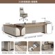 thumbnail image 1 of Free Shipping Dark Wood Office Desk Storage Home Mid Century L Shaped Computer Desks Executive Set Escritorio Office Furniture My Lux Decor Round, 1 of 21