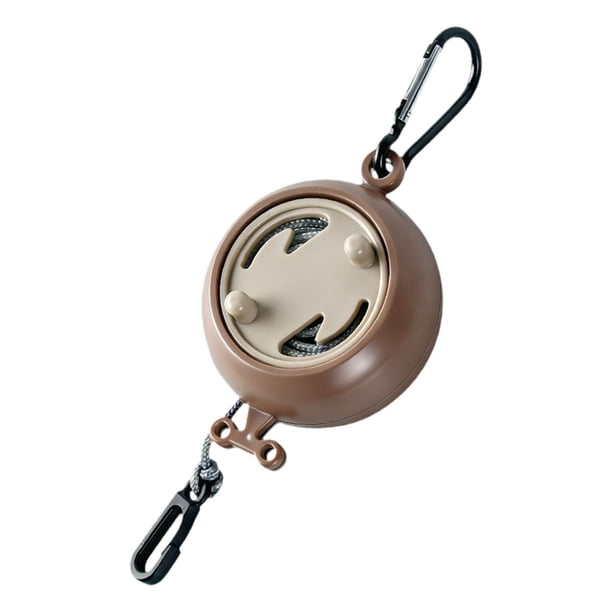 Cuerda para tender la ropa Accesorios para acampar en interiores Ligera Práctica para exteriores Beige