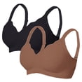 thumbnail image 1 of Women Wireless Bras Soft Bra Bralette Full Coverage Everyday Bras, 1 of 6