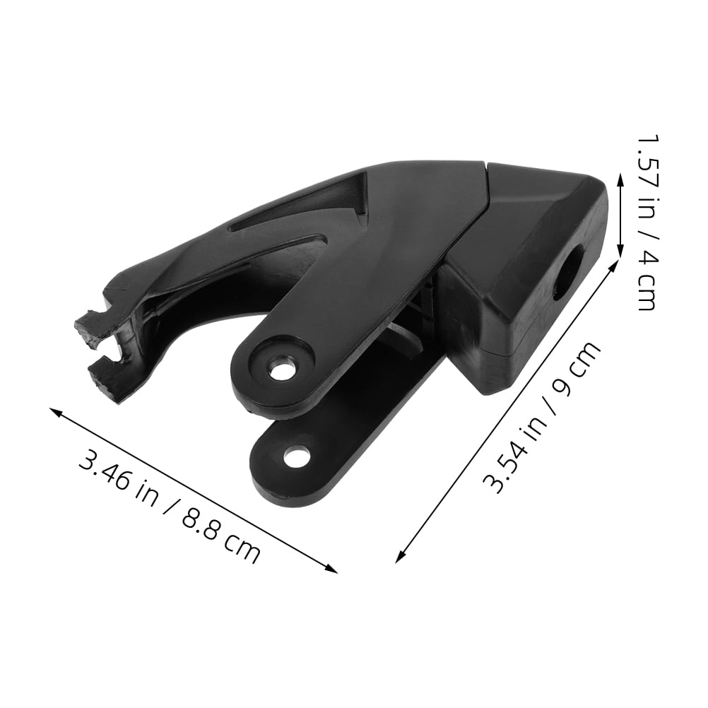 BEADCEST Inline Skate Brake Stopper  Black Rubber Easy Installation for Roller Skates
