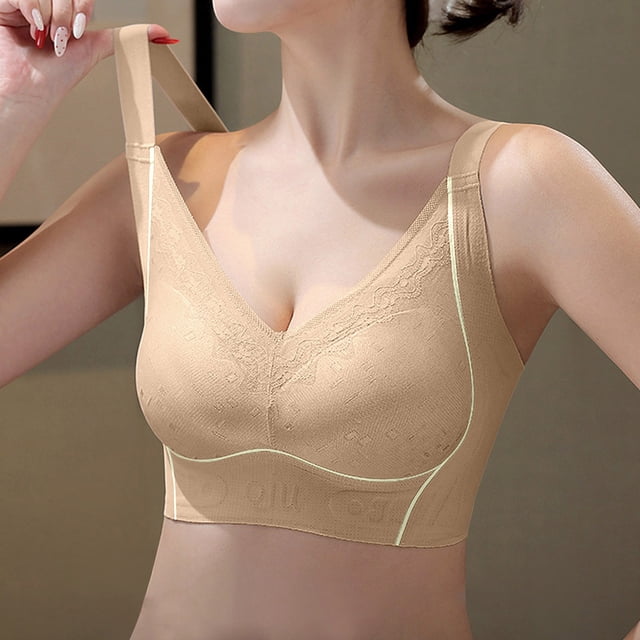 Full Coverage Seamless T-Shirt Bra With Side Support Wide Band Lift and Shape for Everyday Comfort