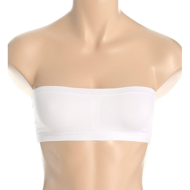 Seamless Bandeau in White