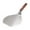 Silver, variant on ionze Kitchen Tools Stainless Steel Pizza Spatula Large Wood Handle Round Spatula Cake Moving Spatula Kitchen Utensils Kitchen Accessories (Silver)