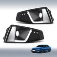 thumbnail image 2 of 2Pcs Front Fog Light Cover Bumper Hole Grille Cover Fit For 2019 Audi A4 S-line S4 8WD807682J, 2 of 10