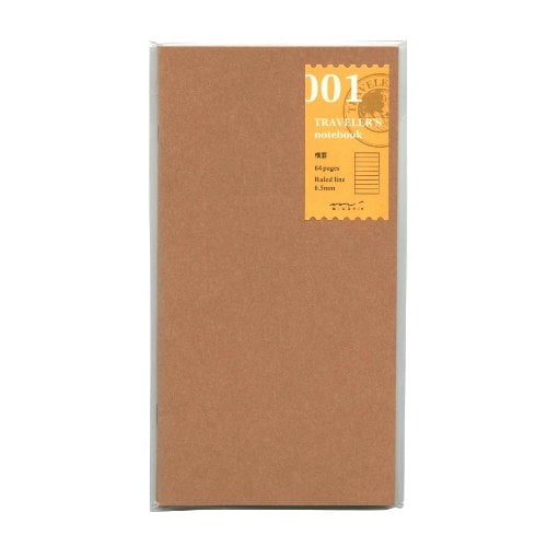 Cuaderno de viaje Midori (Recarga 001) Rayado