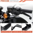 thumbnail image 4 of Palanca de Freno y Embrague Negra 43040 para Harley Davidson Sportster 883 1200 1996-2003 para Harley Davidson Road King 96-10 Palanca de Freno para Manillar de Harley Davidson Softail 96-14, 4 of 7