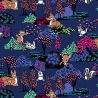 

Tooniforms Scrubs Top For Women V-Neck Print TF737 L Meadow Frolic