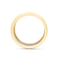 thumbnail image 5 of AFFY 1.75CT Moissanite Diamond 3-Row Eternity Stackable Wedding Band Ring for Women 14K Yellow Gold-6.5, 5 of 8