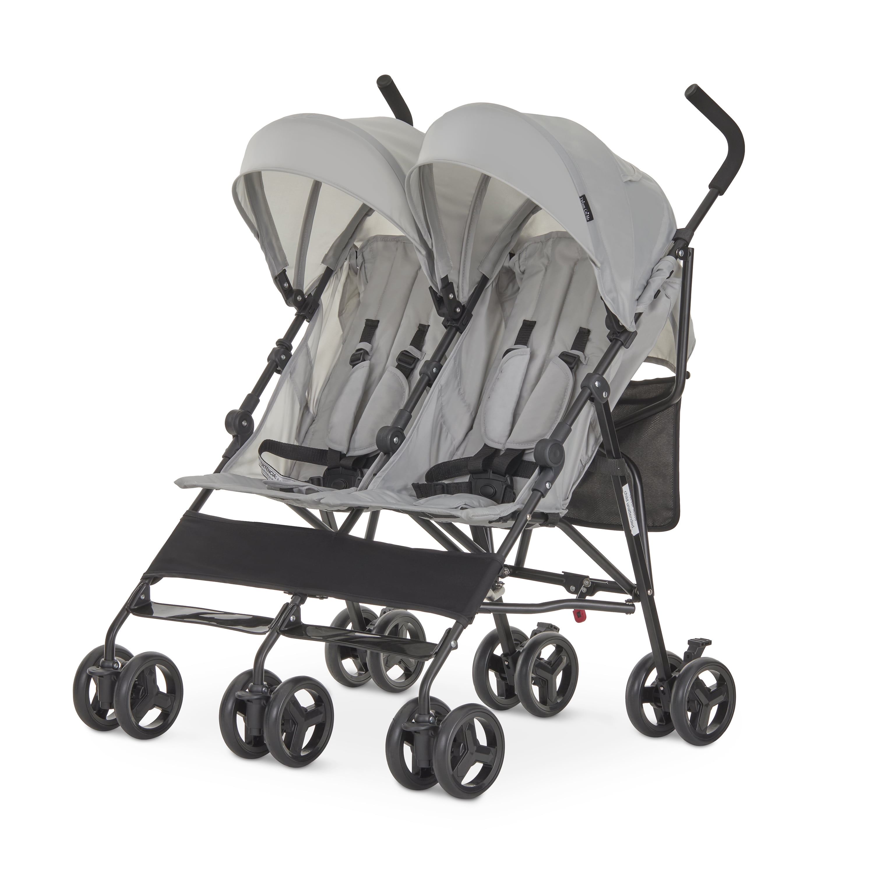 Dream On Me Twin Venture Umbrella Stroller, Light Gray photo 1