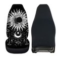 thumbnail image 2 of Jeiento Sun and Moon Car Seat Covers 1 PCS Bucket Seat Cover for Vehicle Interior Decor Breathable Driver Seat Covers Stretchy Automotive Accessory for Women Men Gifts, 2 of 6