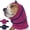 Purple, variant on Dog Ear Muffs For Fireworks & Thunderstorm, Soft Dog Ear Covers For Bath Grooming, Head Wrap For Ear Hematoma for Vet Visit, Adjustable Quiet Ears for Dogs Noise Protection for Vacuum