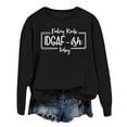 thumbnail image 3 of Women's Winter Fashion Sweatshirt Festive Christmas Print Round Neck Top Knit Tunic Tops Women Women Zippe Hoodie Women Ladies Hoodies Jackets Active Hoodie Women Full Zip Women's Hoodies Winged Tops, 3 of 3