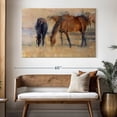 thumbnail image 3 of Elephant Stock Kentucky Morning I Wall Art - Horizontal Canvas Wall Art - Living Room Wall Decor - Animal Canvas - Brown And Blue Decor By Valtcho Tonov - 51" x 34", 3 of 8