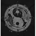 thumbnail image 2 of Koi Fish Ying Yang Balance Symbolic Plus Size Long Sleeve Graphic Tee Shirt Brisco Brands 2X, 2 of 4