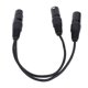 thumbnail image 5 of Cable Divisor XLR 1 Hembra 2 Macho, Cable De Micrófono Equilibrado Claridad Máxima De Señal 20 AWG 4N OFC Para Estudio, 5 of 7