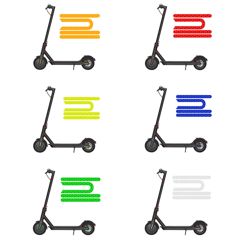 Reflective PVC Stickers For Xiaomi M365 Pro Electric Scooter Reflector Protector 