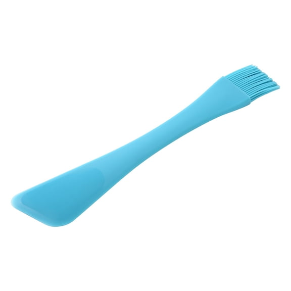 Mainstays 10.5-inch Blue 2-in-1 Silicone Meat Basting Brush and Spreader