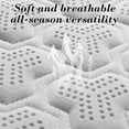 thumbnail image 4 of Car Seat Cushion, Breathable Mesh All Season Pad, Half Coverage White Comfortable Support for Car, 4 of 6