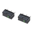 thumbnail image 2 of 2pcs/Set Original Green Dot D2FC-F-K(50M)-RZ Mouse Micro Switches Mouse Fretting Microswitch for Mouse, 2 of 4