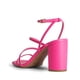 thumbnail image 3 of Sandalia DREAM PAIRS SDHS2428W Tacones Anchos Rosa Fucsia 8 cm, 3 of 6