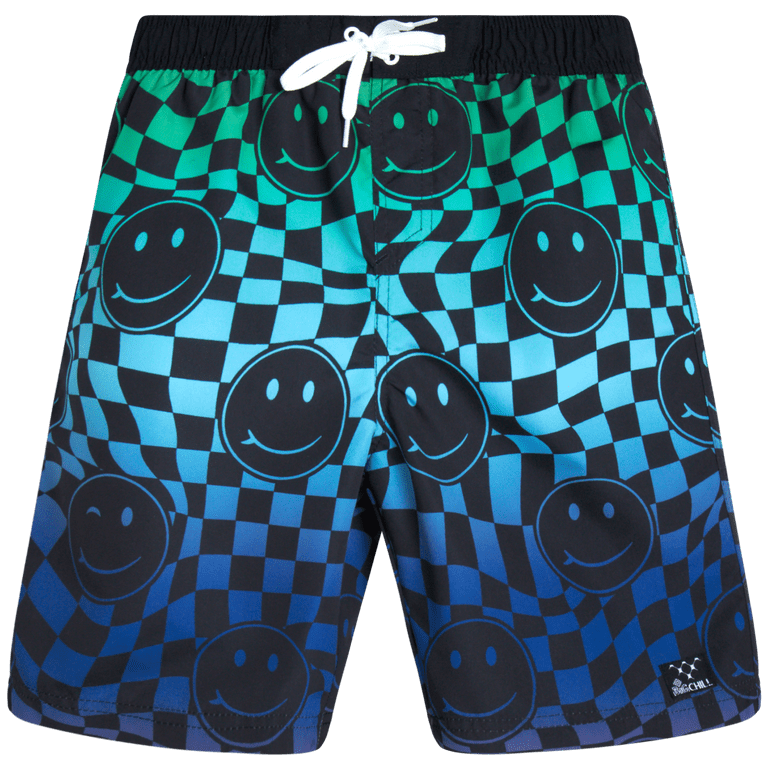 Big Chill Boys Bathing Suit UPF 50 Quick Dry Board Shorts Swim Trunks