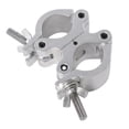 thumbnail image 3 of Lighting Swivel Coupler Double Heads for Od 32-35mm Tube Aluminum Alloy Material Heavy Duty 50kg Easily Install Durable Accessories Argent, 3 of 6