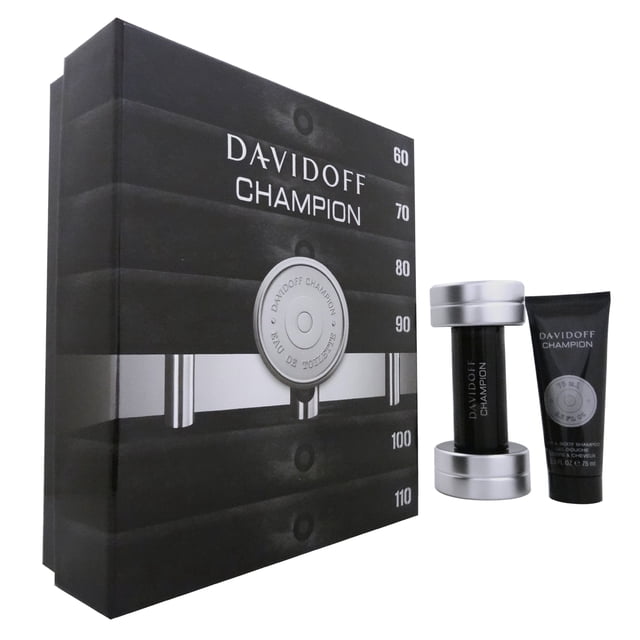 Set de Regalo Perfume Davidoff Champion para Hombre EDT 90 mL + 75 mL