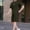 Army Green, variant on Hrsba Men Tracksuits 2 Piece Set, Loose Pocket Stretch Waist Drawstring Shorts and Zipper Pocket Crew Neck Tee Summer Set