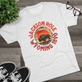 thumbnail image 3 of Wyoming 1890 - Unisex Tri-Blend Crew Tee, 3 of 4