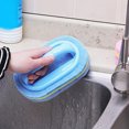 thumbnail image 5 of Hand-Held Sponge Swimming Pool Brush,Tile Scrub Brush for Cleaning Pool Walls & Tile of Cleaning, 5 of 8