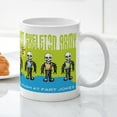thumbnail image 3 of CafePress - Robot Skeleton Army Mug Mugs - 11 oz Ceramic Mug - Novelty Coffee Tea Cup, 3 of 4