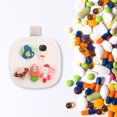 thumbnail image 3 of Small Pills Holder Cartoon Pills Box Mini Pills Case Portable Pills Container Pills Dispenser, 3 of 9
