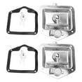 thumbnail image 2 of Tool Box T Handle Latch, Simple Installation Smooth Handle Secure Truck Tool Box Latch with 4 Keys for  RV Trailer Door Tool Box, 2 of 7