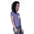 thumbnail image 4 of Moomaya T-shirt à Manches Courtes pour Femmes avec Col Rond, Écusson à Paillettes, Coupe Décontractée - 1O, 4 of 7