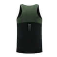 thumbnail image 4 of JIUKE Mens Gym Tank Tops Racerback Workout Muscle Tee Scoop Neck Athletic Workout Fitted Vest Cut off T-Shirts, 4 of 5