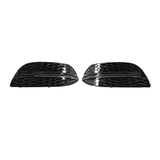 2x Juego de cubiertas de antiniebla Embellecedor de marco de faro antiniebla Fácil de instalar para Mercedes Clase C W205 con barras negras Salvador Dali Cubierta de luz antiniebla