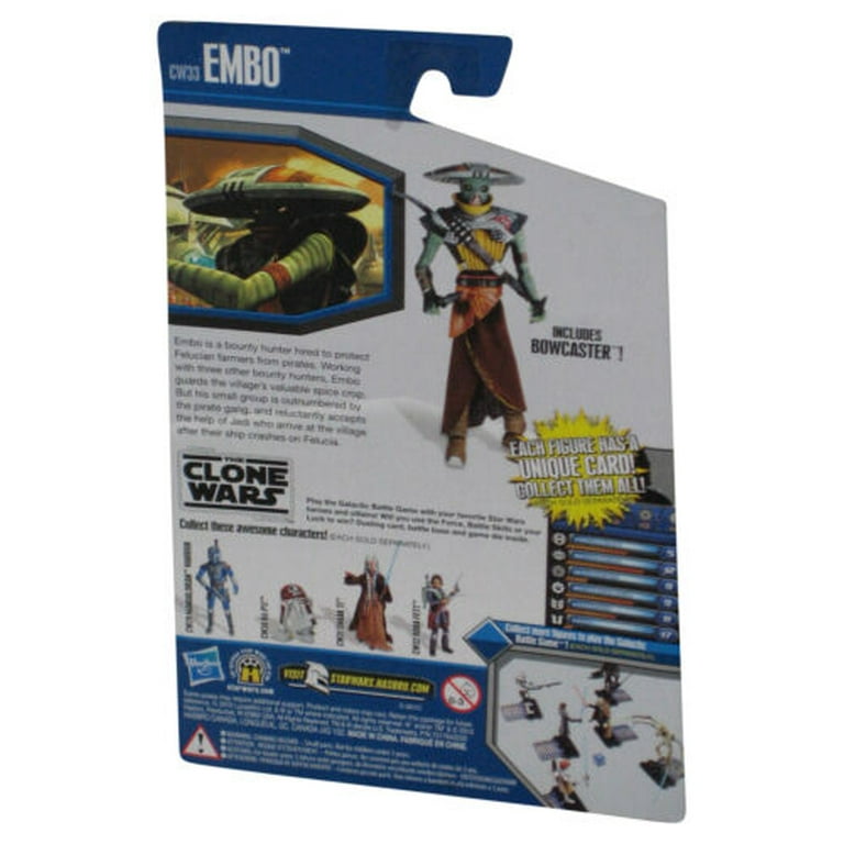 スターウォーズ　クローンウォーズ　エンボ　3.75 Star Wars Embo Bounty Hunter 3.75