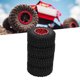 thumbnail image 4 of RC Wheels And Tires, Anti Wear Aluminium Alloy RC Rubber Tires 4pcs For 1/18 RC Cars ANGGREK Otros, 4 of 8
