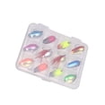 thumbnail image 1 of Naiovety Cuchara Spinners Señuelo de pesca Spinnerbait Portable Oceans Boat Cebo artificial duro con caja Agua dulce Agua salada Pescar A, 1 of 6
