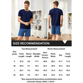 thumbnail image 3 of Men's casual home wear - Comfortable and relaxed summer short-sleeved short-pants set, 3 of 4
