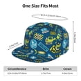 thumbnail image 6 of Haiem Dump Truck Classic Snapback Cap Flat Bill Hat Baseball Cap Adjustable Size Cotton Dad Hat, 6 of 9